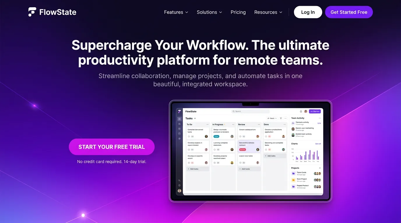 Landing page